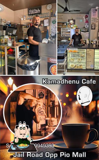 Kamadhenu Cafe is distinguished by food and beverage