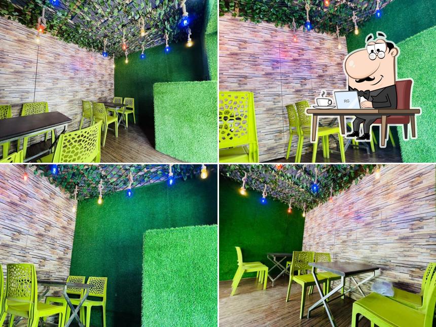 The interior of VIP Cafe & Restaurant