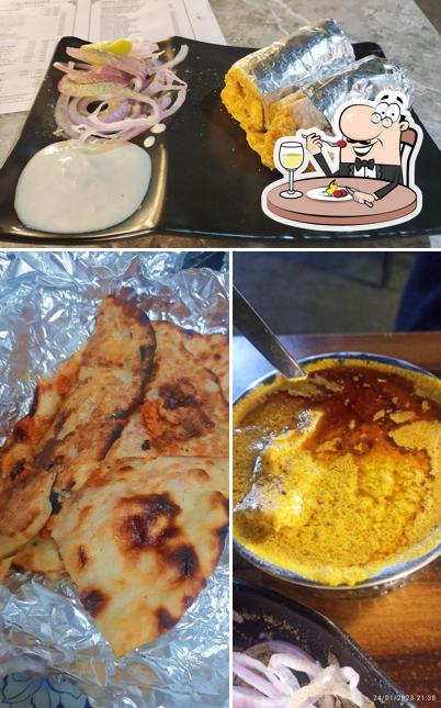 Food at Qureshi's Kabab Corner