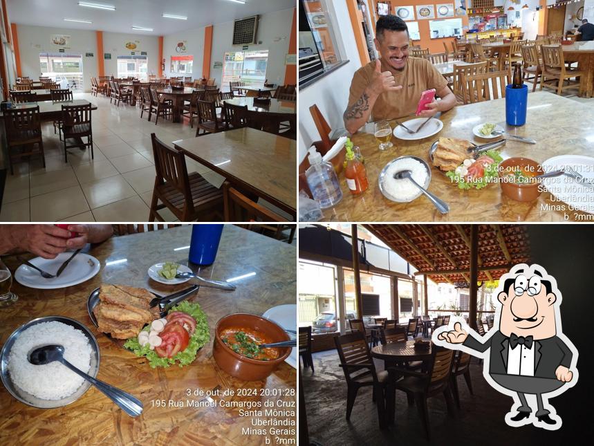 Veja imagens do interior do Restaurante Ilha do Peixe