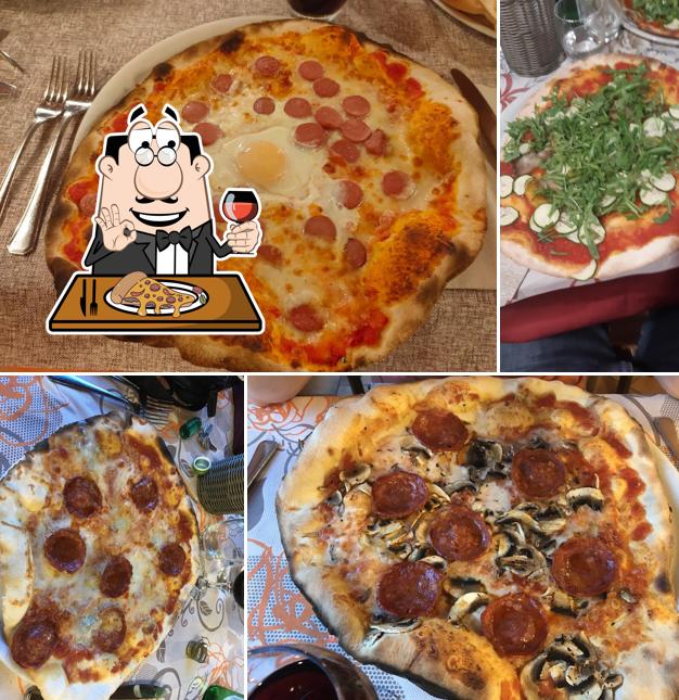 Prova una pizza a Hotel Ristorante La Tavola Rotonda