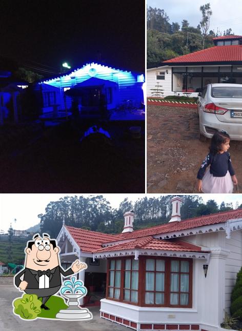 You can get some fresh air outside GOLDEN CYPRESS HOTEL OOTY