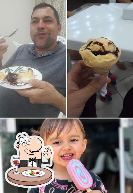 Comida em Marzinho Sorvetes