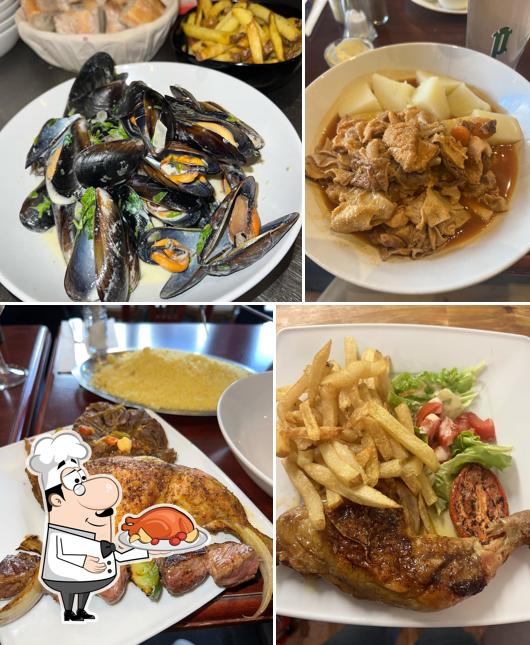 Canard laqué à La Source