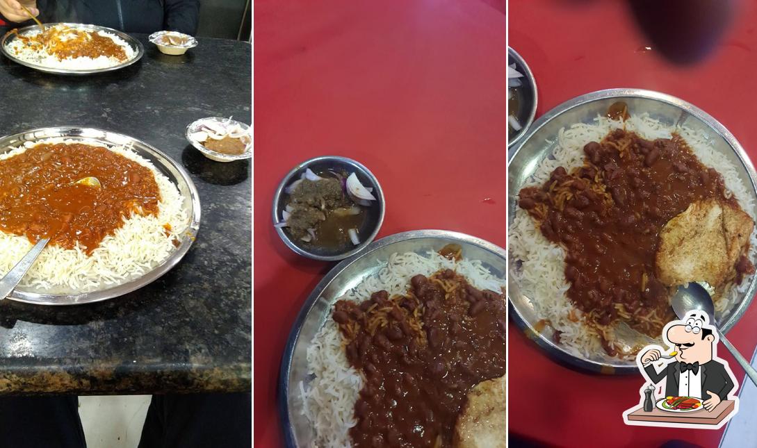 Food at Rajma chawal Baggar wale