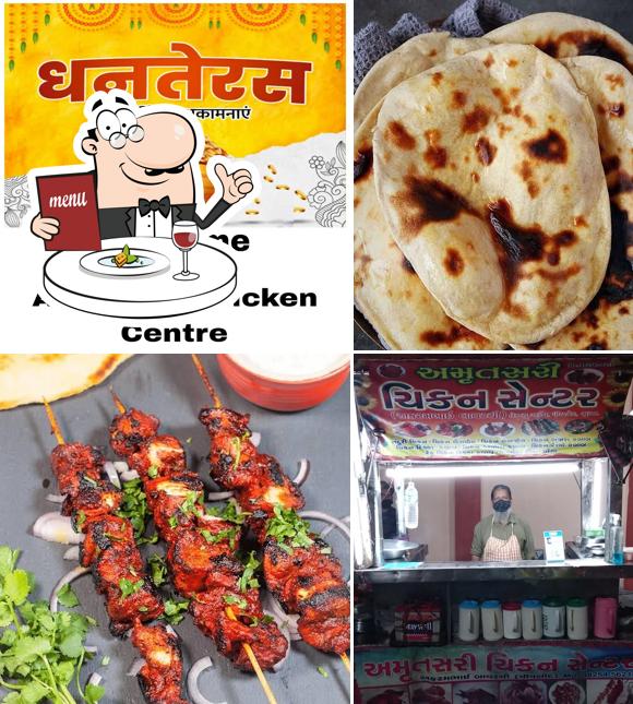 Food at Amritsari Chicken Centre