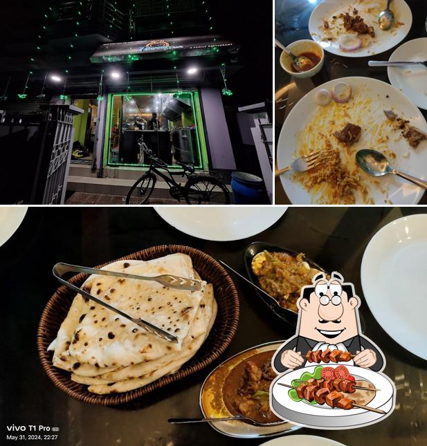 This is the photo displaying food and exterior at Flavour o' Clock