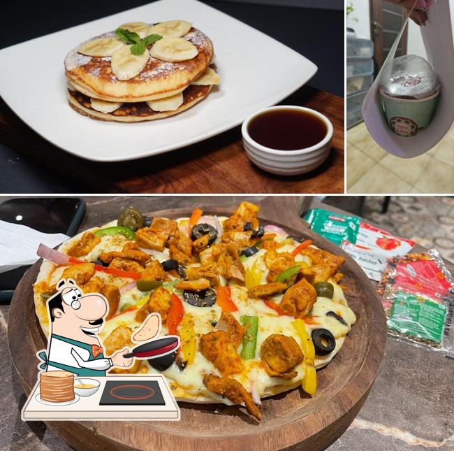 Pancakes at Love and latte