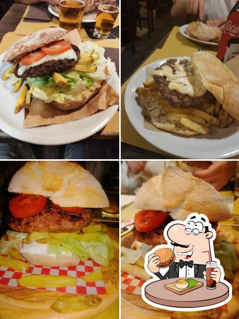 Concediti un bell'hamburger a Malocchio Pub Trattoria Del Panino