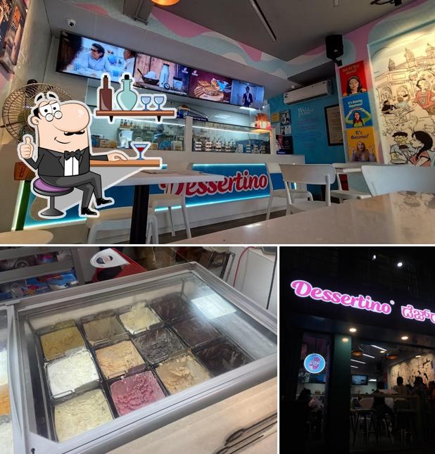 Check out how Dessertino Shakes & More looks inside