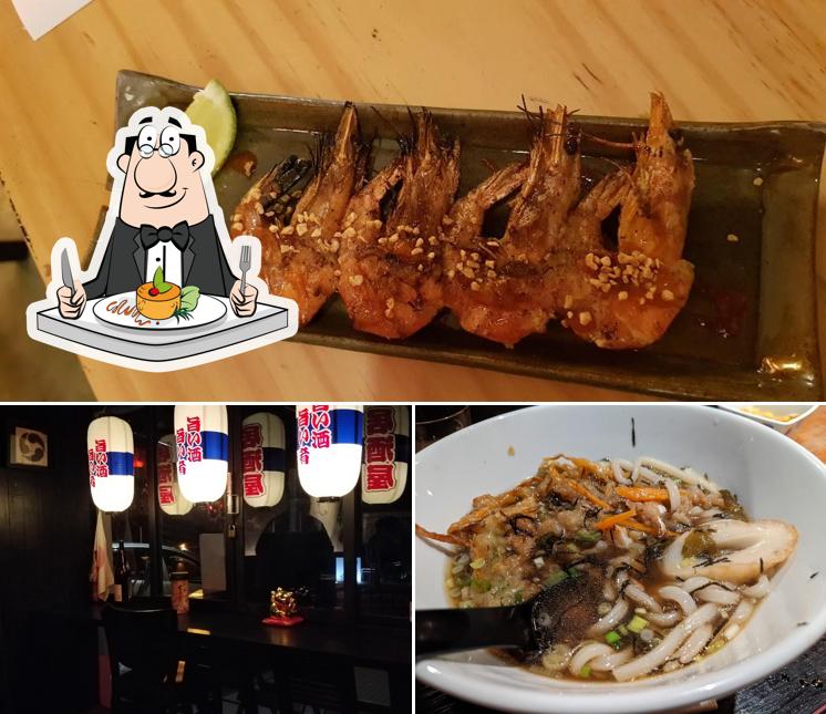 Comida em Ikedaya Izakaya