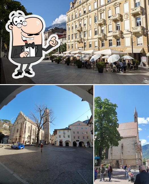 Gli esterni di Cafe' Palais