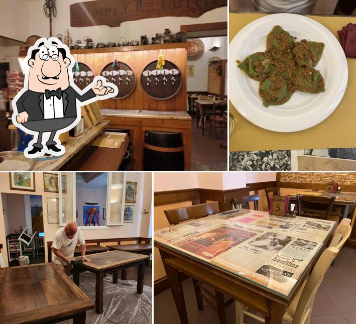 Dai un'occhiata agli interni di L'Enosteria