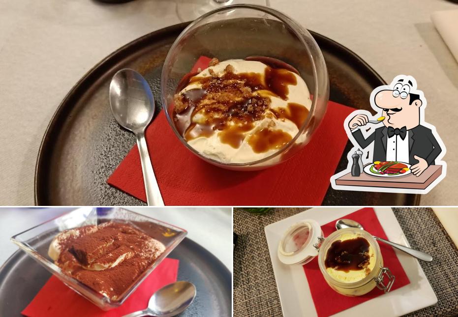 Panna cotta al Osteria Il Paiolo