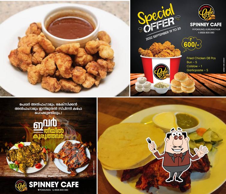 Food at Spinney Cafe