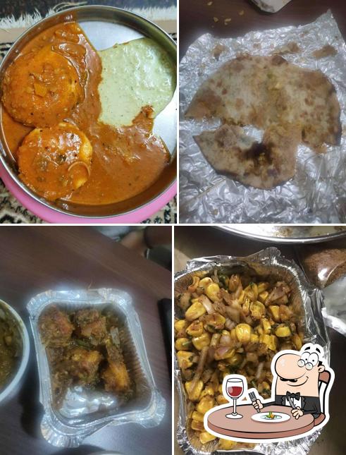 Food at Taaja Tindi