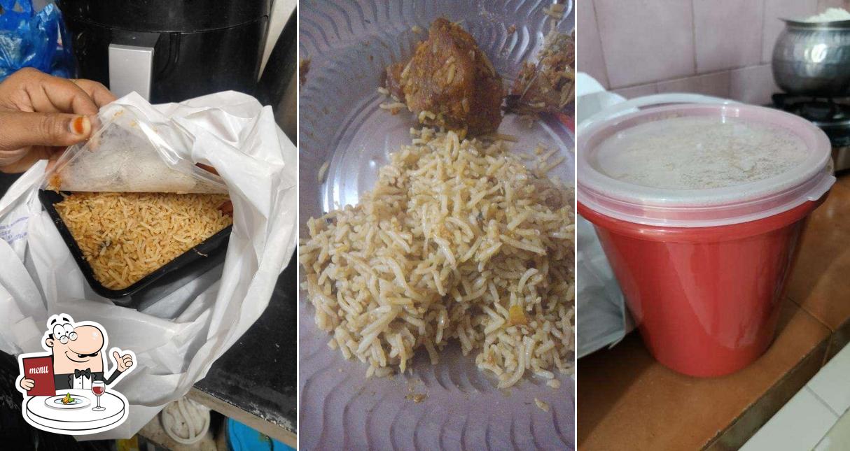 Food at Salma Biryani