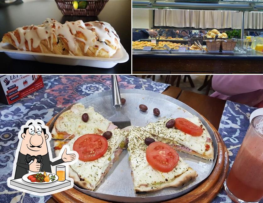 Platos en Padaria Nova Granada