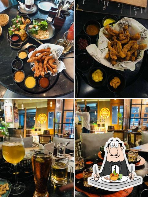 Food at Sthamba Global Brewery