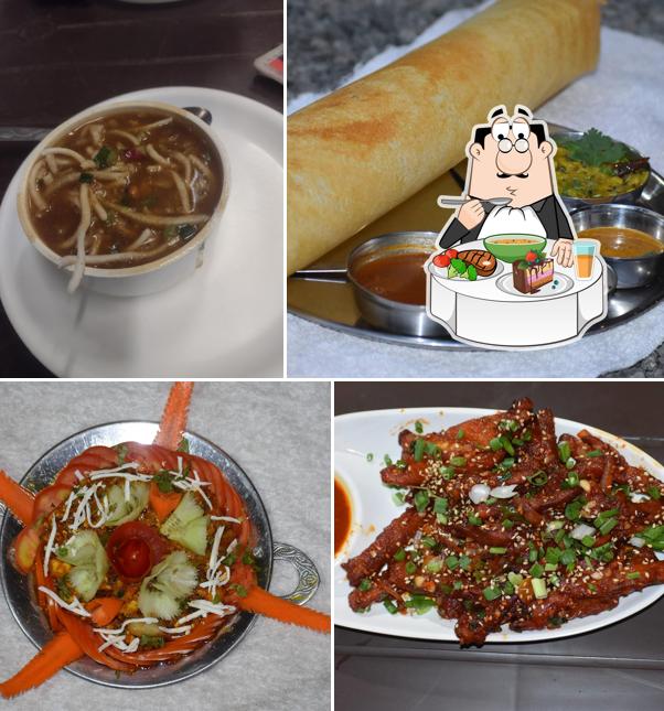 Hot and sour soup at The Food Palace