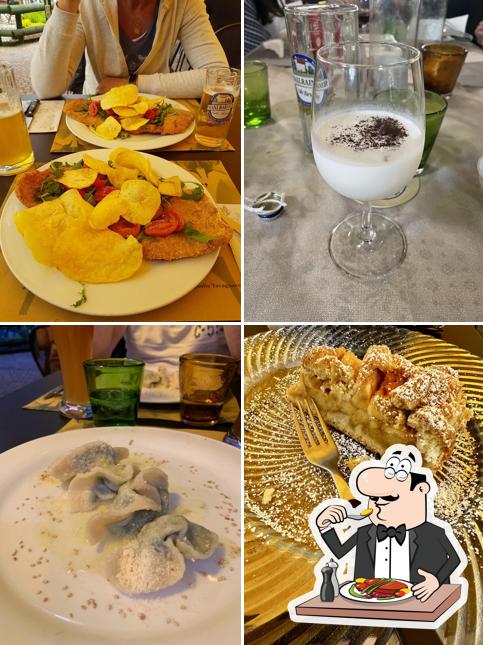 Cibo al Ristorante Le Magnolie Gasthaus