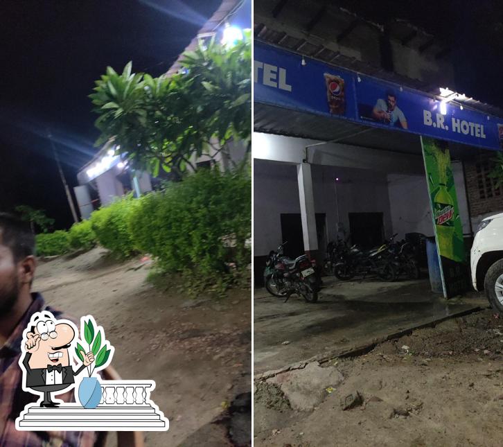 Check out how BR Hotel and Family Restaurant looks outside