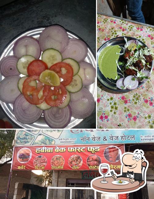 Food at Habiba Baik Hotel