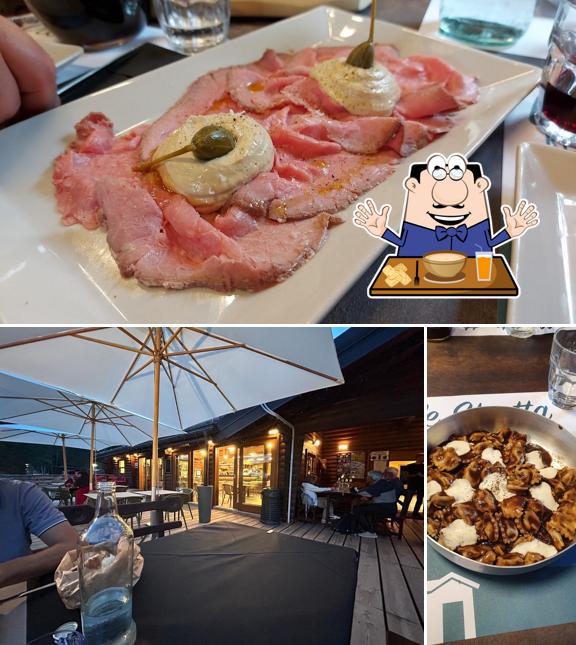 La cibo e bevanda del ristorante