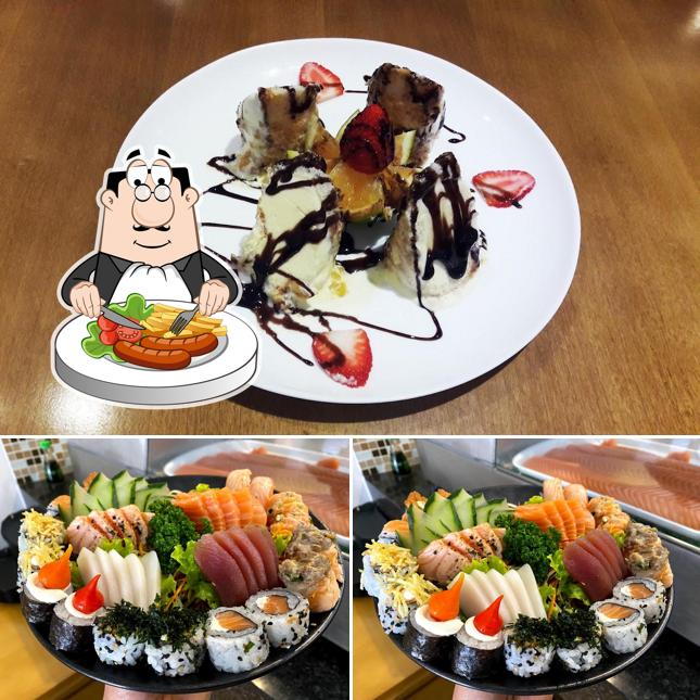 Platos en Kotay Sushi Vila Mariana