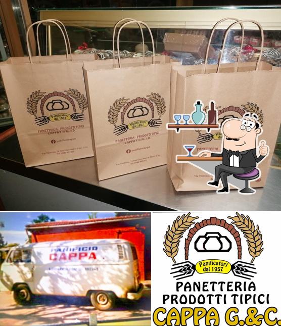 Gli interni di Panificio Cappa G&C