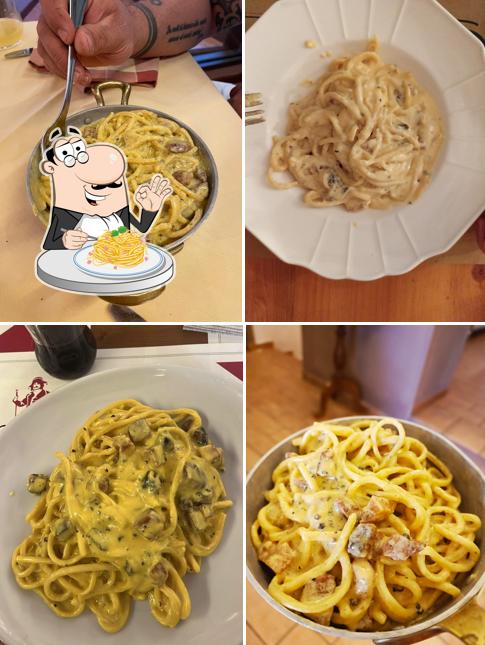 Spaghetti alla carbonara al Rugantino - Fraschetta romana
