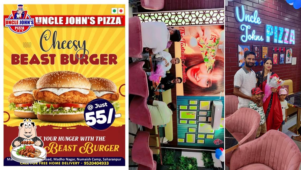 Uncle John's pizza Madho Nagar
