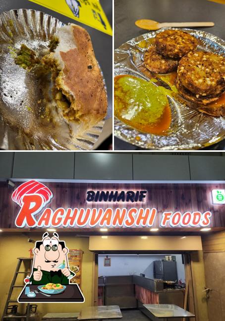 The picture of Binharif Dabeli’s food and interior