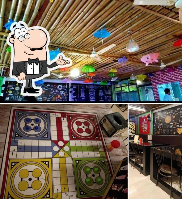 Check out how Cafe Nostalgia and Restaurant looks inside