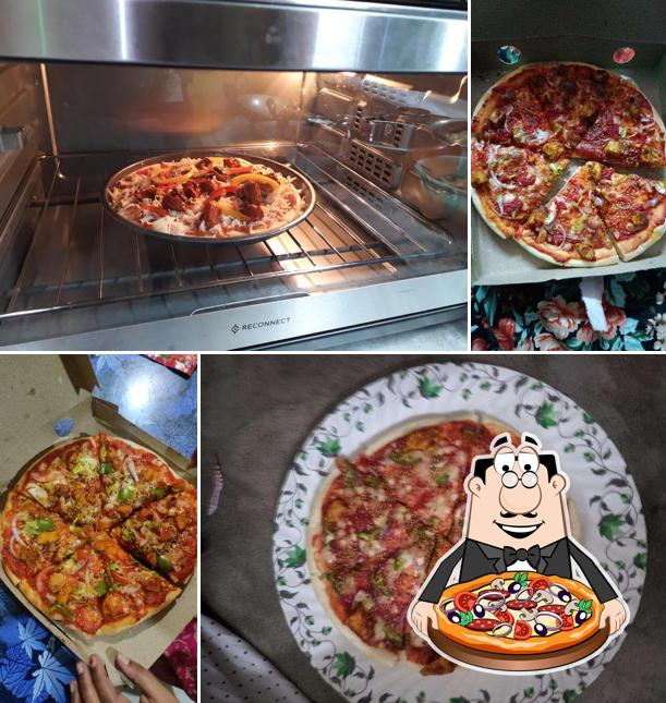 Try out different types of pizza