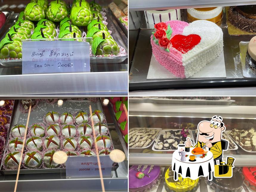 Food at Nellai lala sweets and cakes