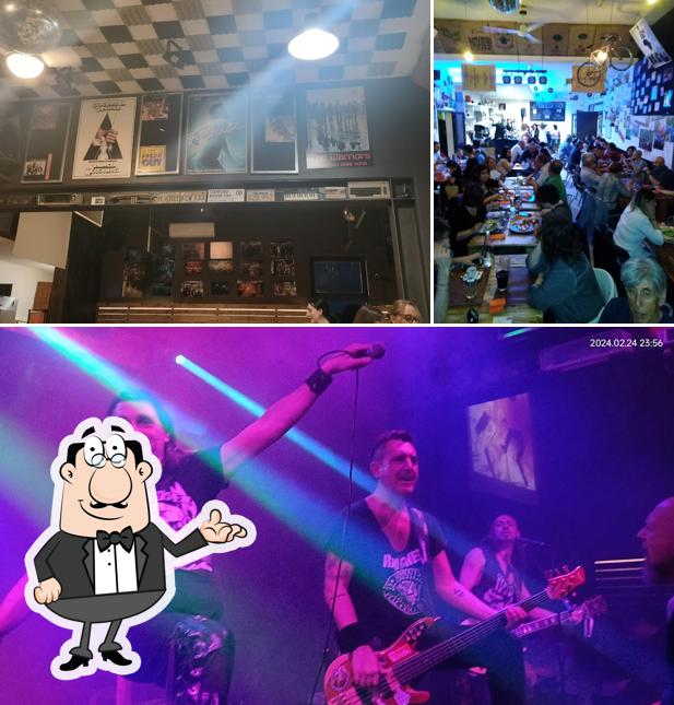 Questa è la immagine che mostra la interni e cibo di Studio 73