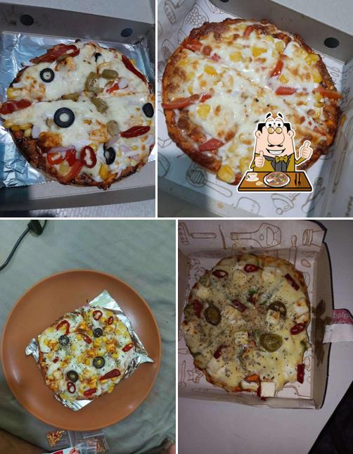 Try out different types of pizza