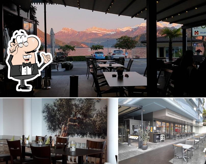 Dai un'occhiata agli interni di Restaurant Oliv