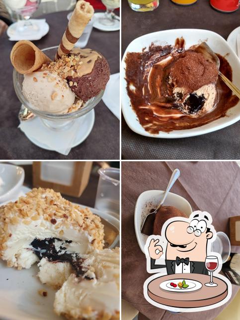 Platti al Gelateria Morino Pizzo dal 1973