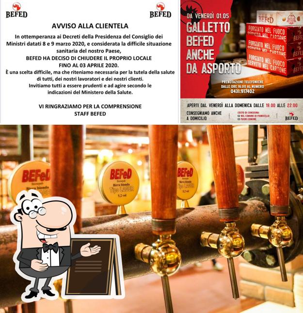 Goditi la vista dall'area esterna di Befed Brew Pub Fiumicello