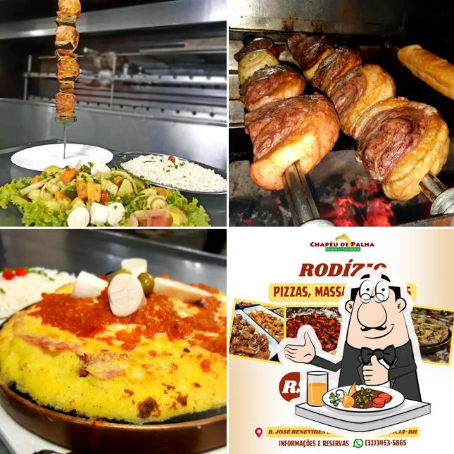 Platos en Restaurante Chapéu de Palha