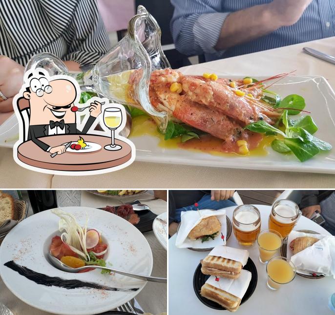 Platti al Ristorante La Marinella