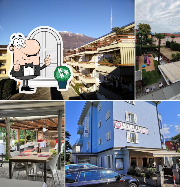 Gli esterni di Osteria Ticino da Ketty & Tommy