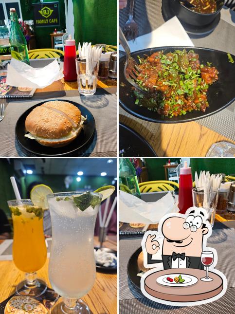 Meals at AJ FAMILY CAFE