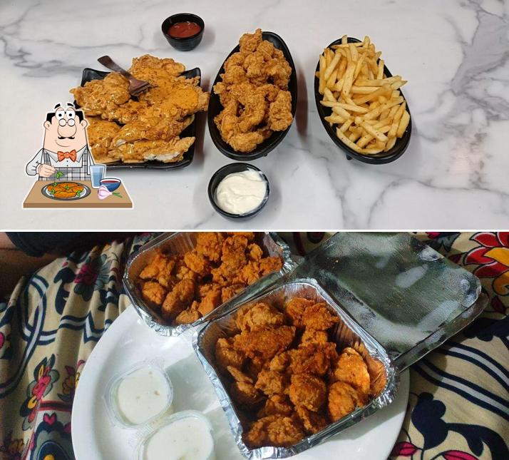 Chicken wings at Cairo's Kitchen Jalna