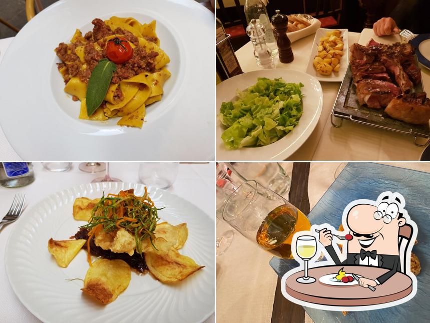 Cibo al Pier Pettinaio ristorante a Siena