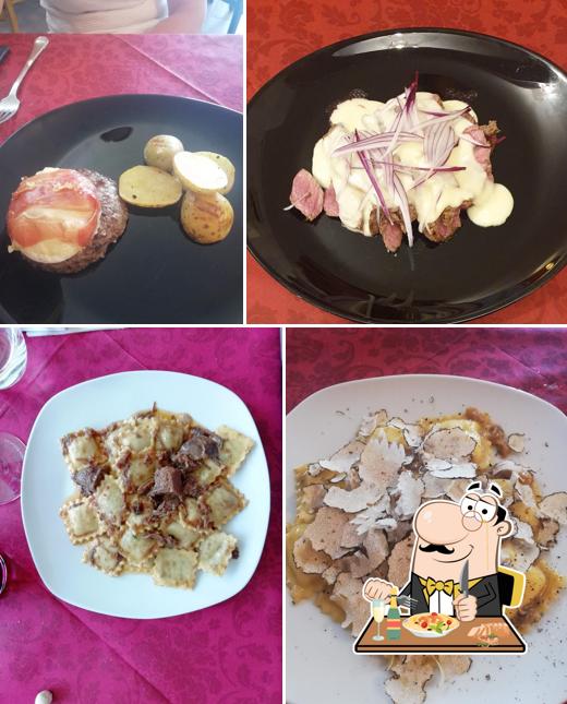 Platti al Trattoria ai Cacciatori