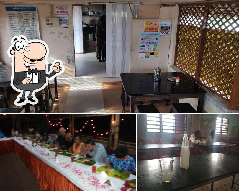 The interior of Beach Way Restaurant