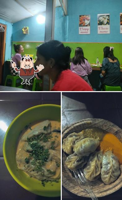 The restaurant's food and interior